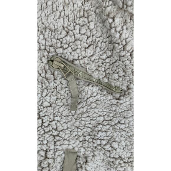 Blank NYC Angel Eyes Jacket Womens Small Zip Up Button Shearling Coat Gray New - Picture 8 of 13